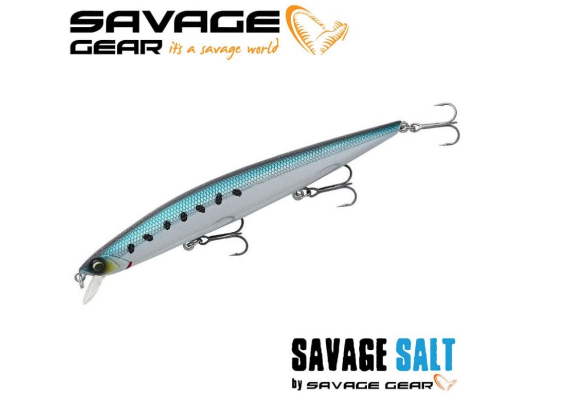 Воблер Savage Gear Sea Bass Minnow 120F 12см/12.5гр – плуващ – Promix  Fishing