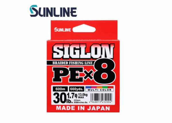 Плетено влакно Sunline Siglon PE X8 Multi Color 600m