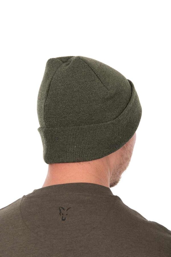 Зимна шапка Fox Collection Beanie Hat Green/Black - Image 5