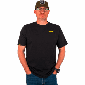 Тениска Black Cat Chase Dreams Black Tee