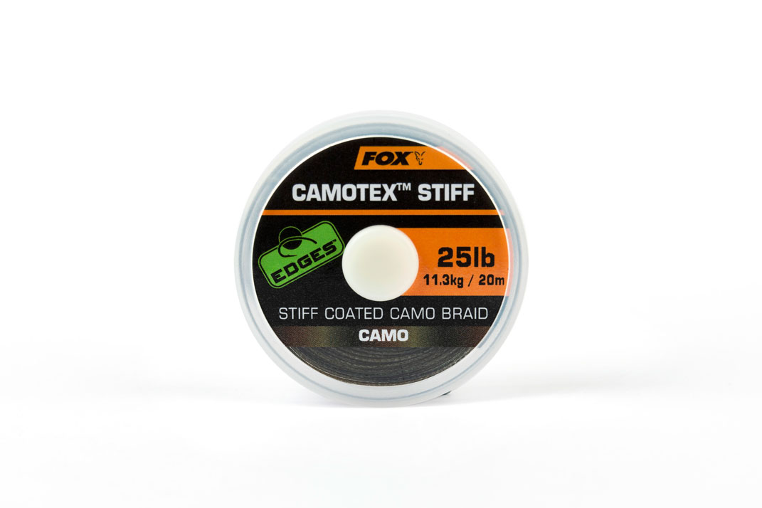 Повод с покритие Fox Camotex Stiff Coated Camo Braid 25lb