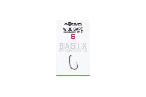 Куки Korda Basix Wide Gape