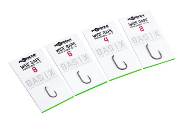 Куки Korda Basix Wide Gape - Image 3