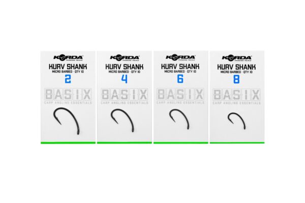 Куки Korda Basix Kurv Shank