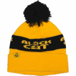 Зимна шапка Black Cat Yellow Bobble Hat